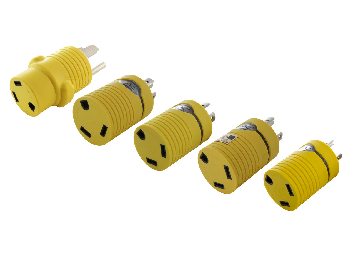 AC WORKS® [RV30AKIT1] 30A RV Power Kit for a Generator of L5-20, L5-30, L14-20, L14-30 and 14-50