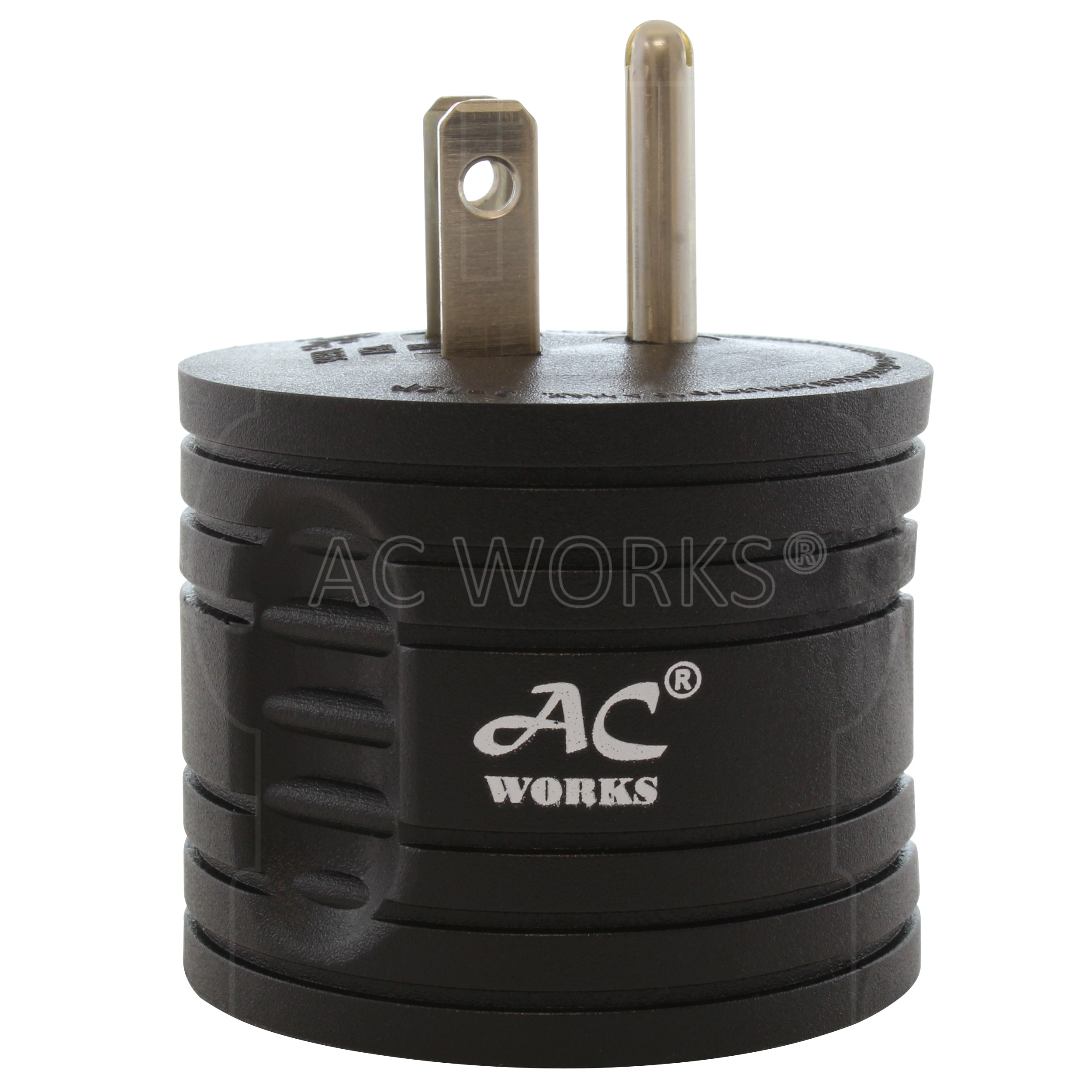 AC WORKS® [RV515TT-BK] 15A Home Plug to RV TT-30 30A 125V RV Female Connector with & cCSAus approval