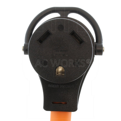 NEMA TT-30 female receptacle end