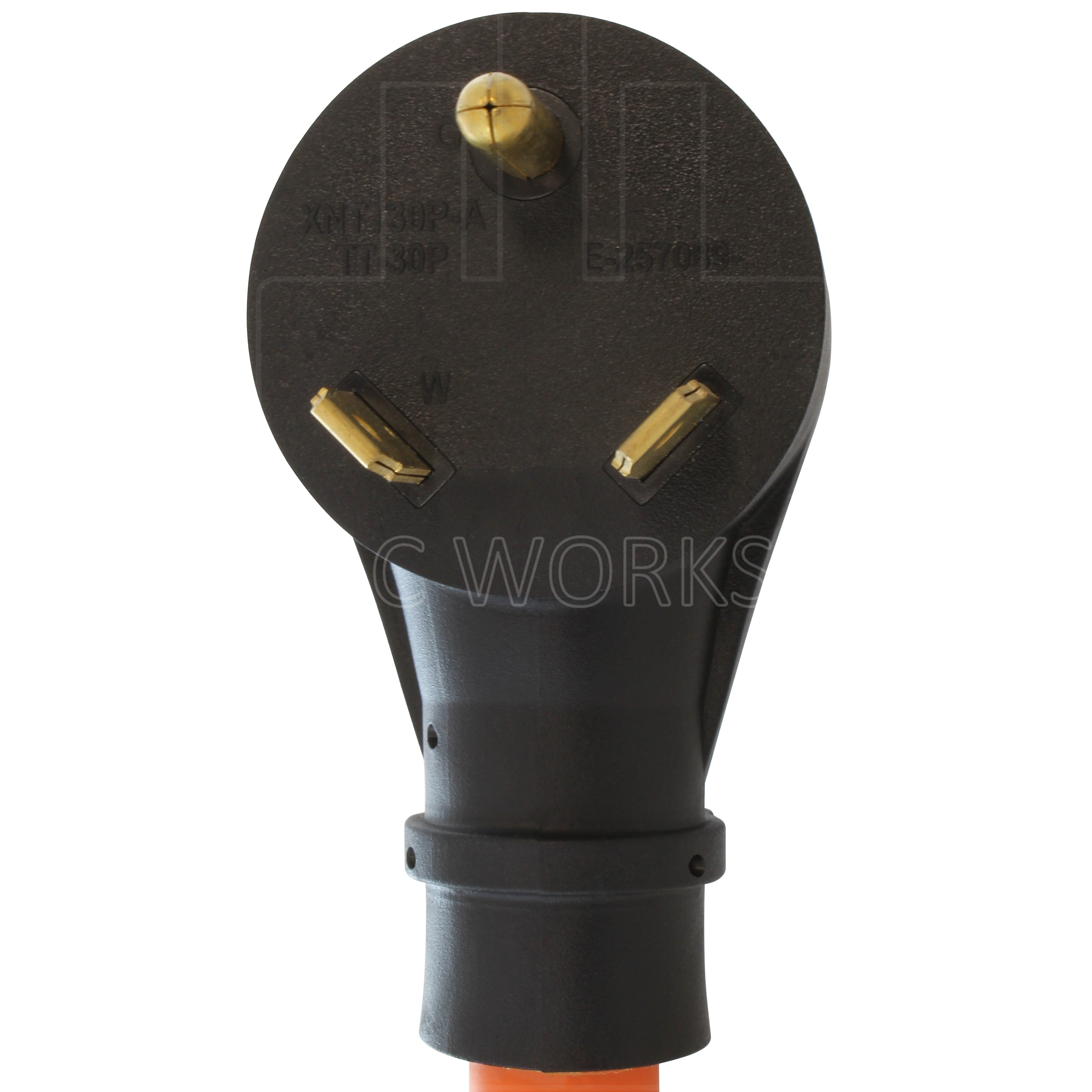 NEMA TT-30P 30A 125V 3-prong RV plug