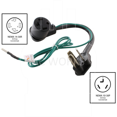 AC WORKS® [RDKIT04] Flood Restoration Equipment Power Distribution (PDU) Kit With Circuit Breakers