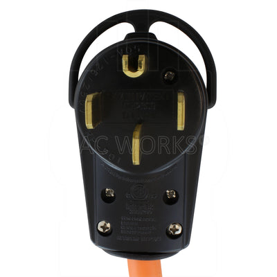 NEMA 14-50P, 4-prong, straight blade Male Plug