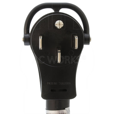 AC WORKS® [S1450M50] RV 50A Detachable Power Supply Cord with Power Indicator