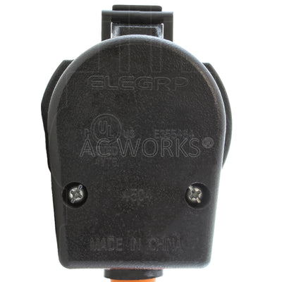 back casing for assembly plug