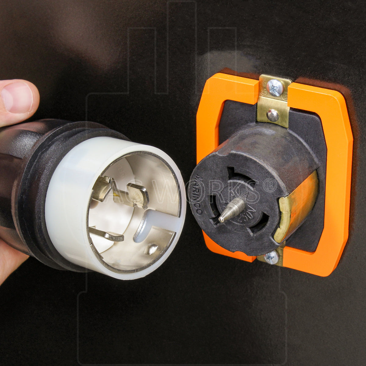 application with outlet
