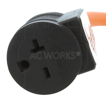 NEMA 6-20R 20A 250V 3-prong straight-blade female connector