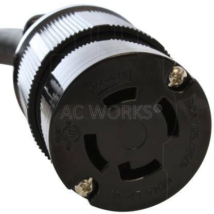 NEMA L14-30R 4-prong, female locking connector