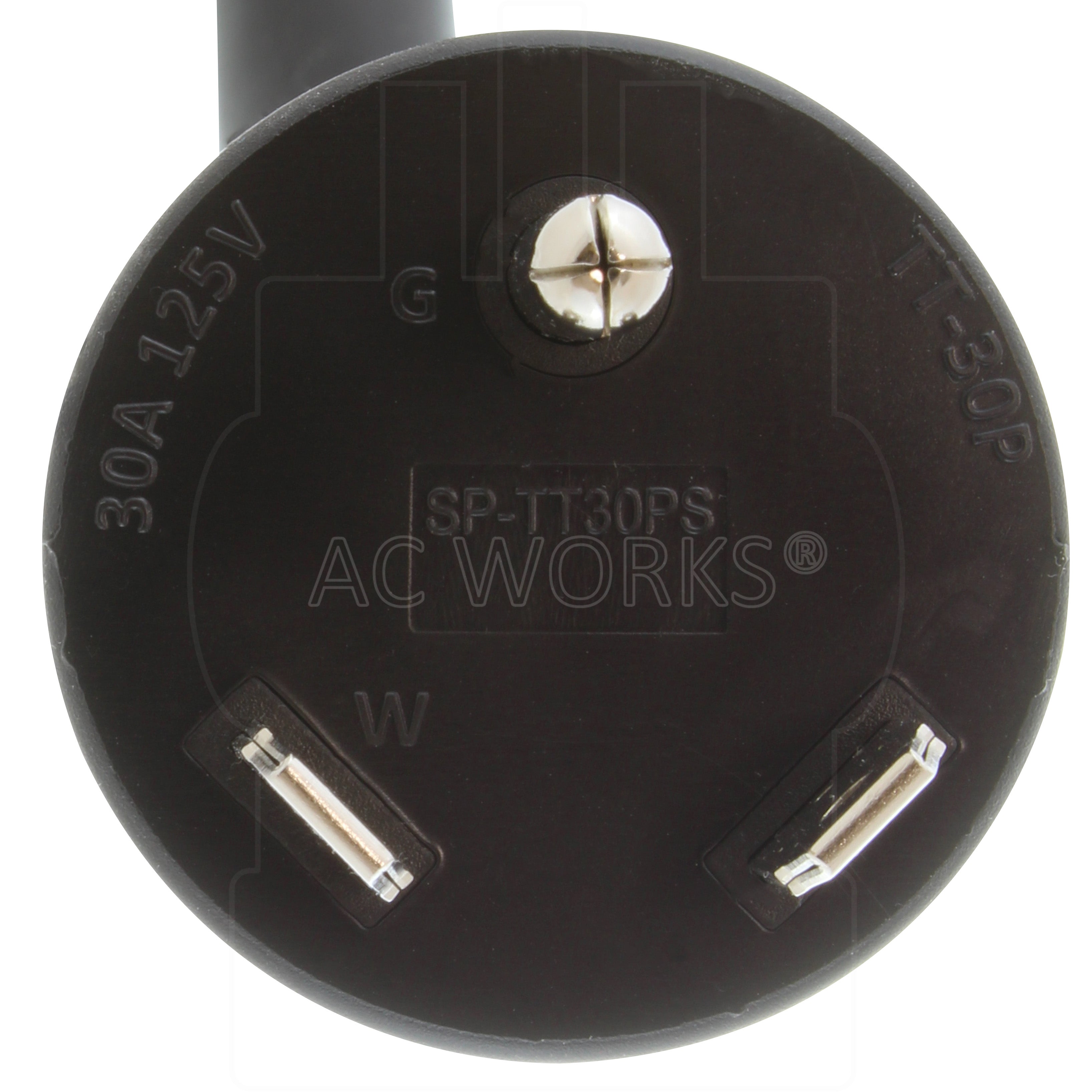 1ft. 30A 125V NEMA TT-30 RV Outlet Extender – AC Connectors