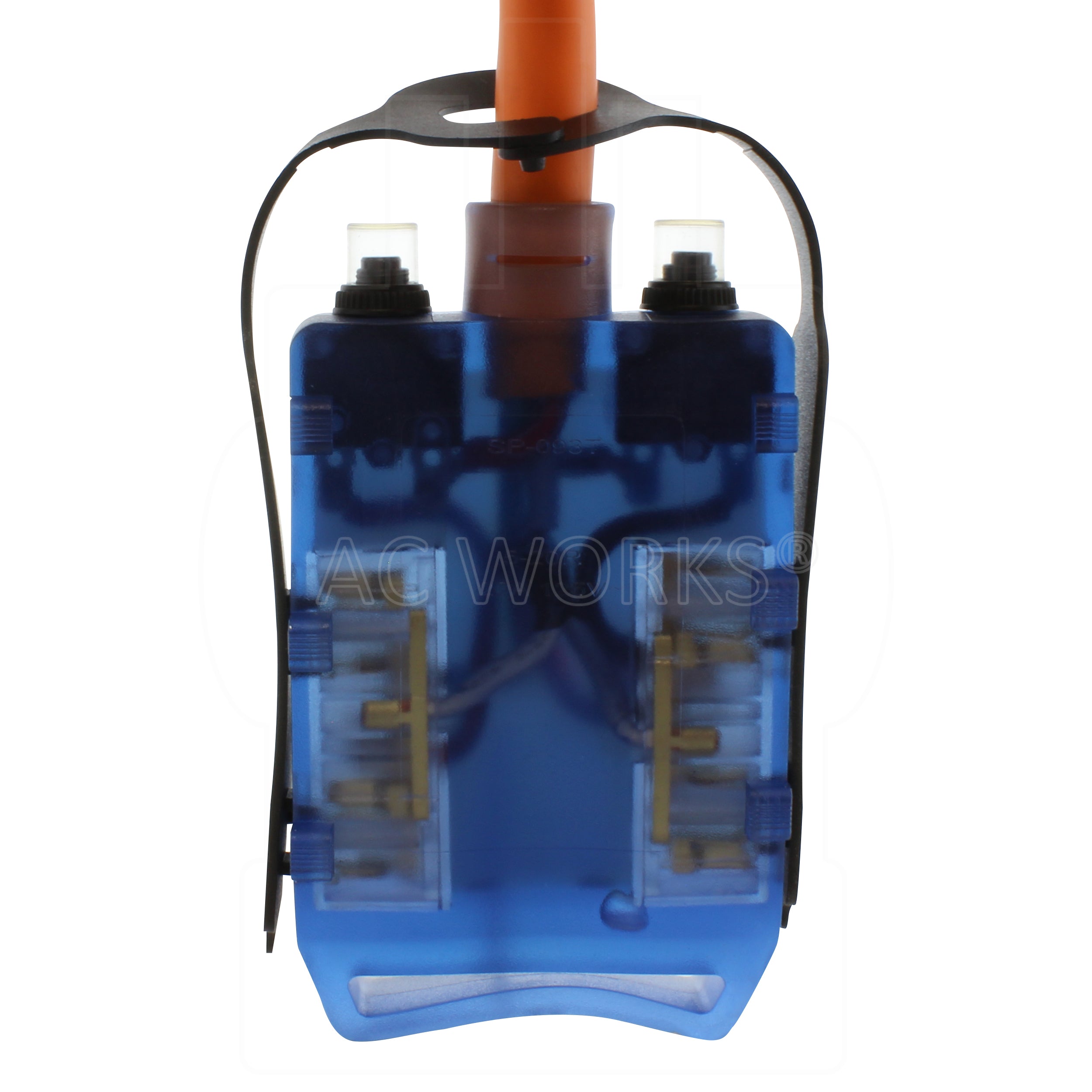 AC WORKS® [STTCBF520-2B] 1.5FT TT-30P  RV 30A Plug to (4) Home Outlets with 20A Breakers