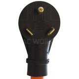 NEMA TT-30P 30A 125V 3-prong male plug