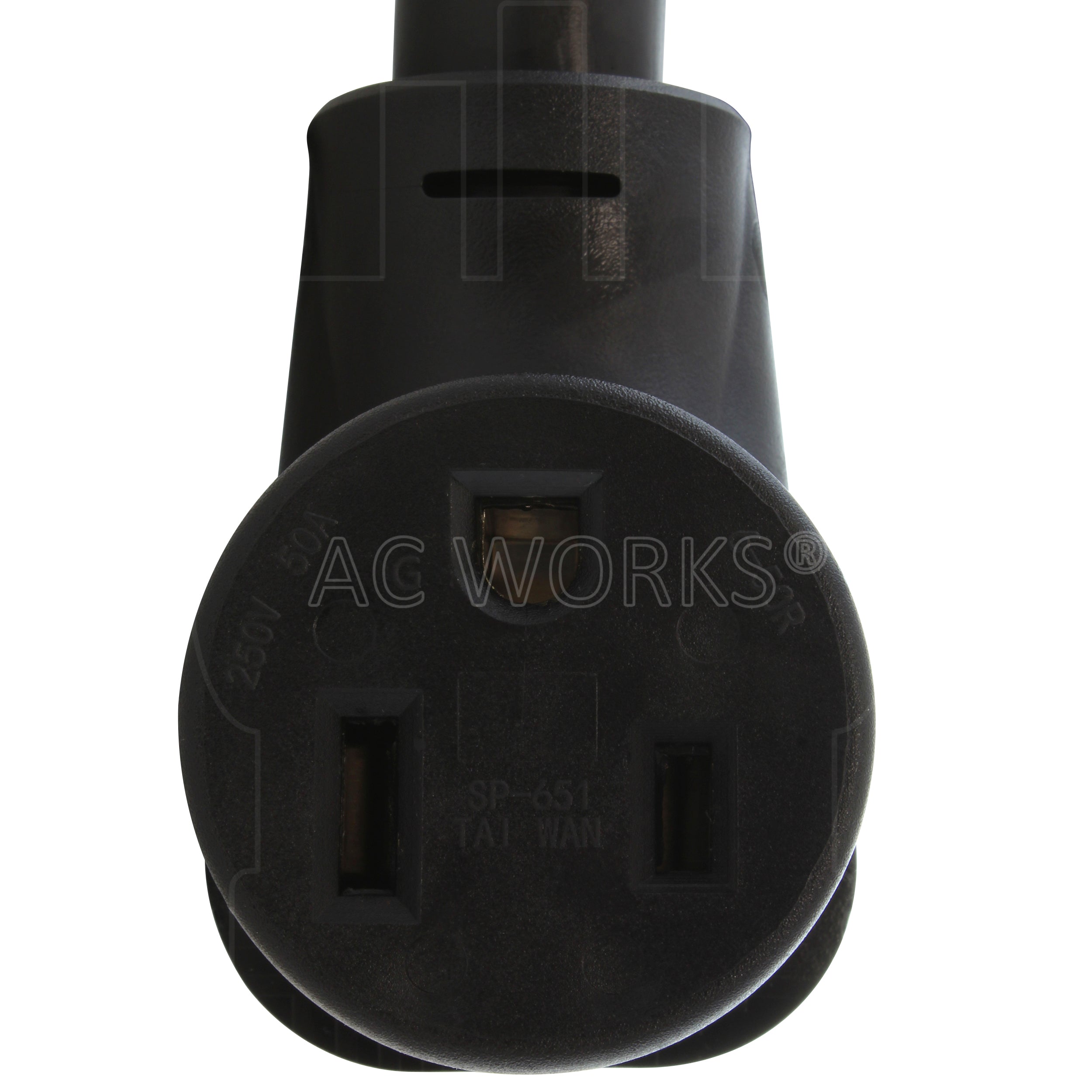 NEMA 1450 to 6-50 RV Range Generator to 6-50R Welder Adapter – AC
