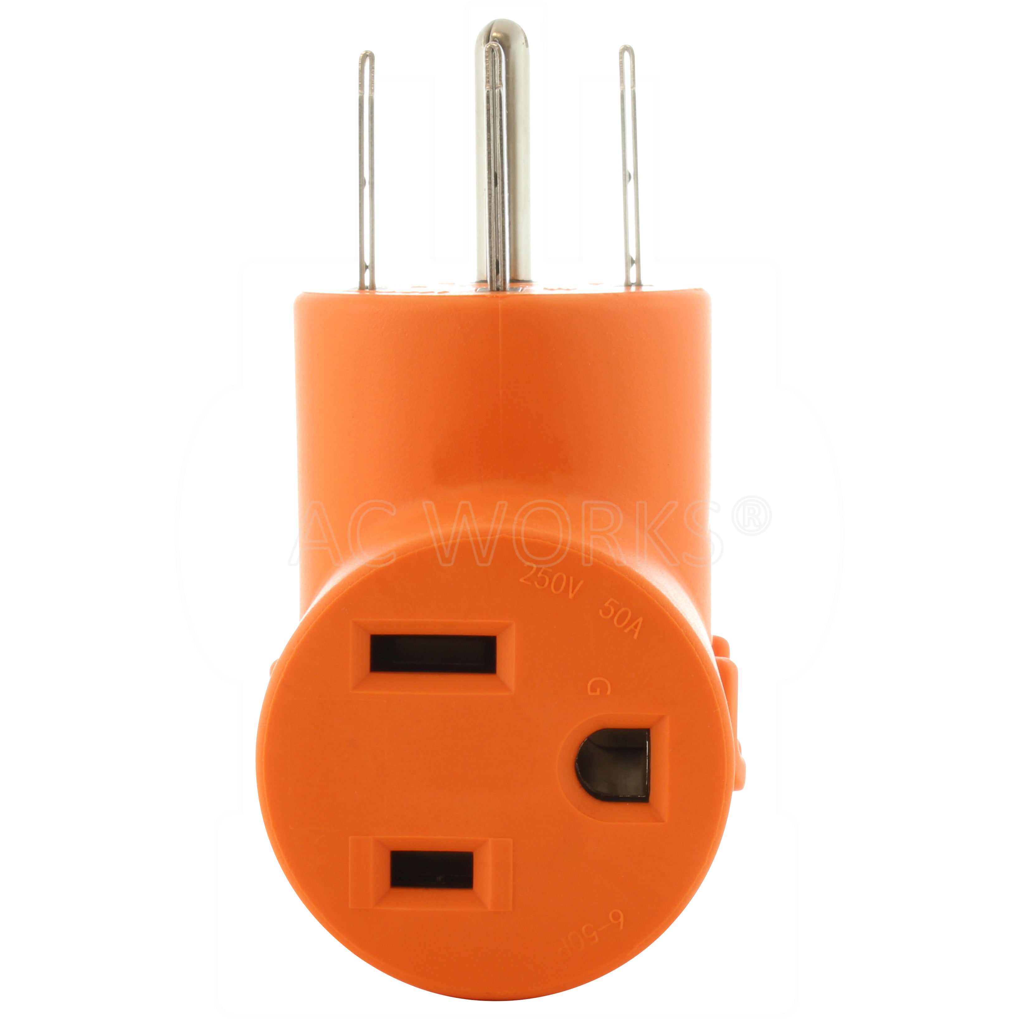 NEMA 6-50R, 650 female connector, 50 amp welder outlet