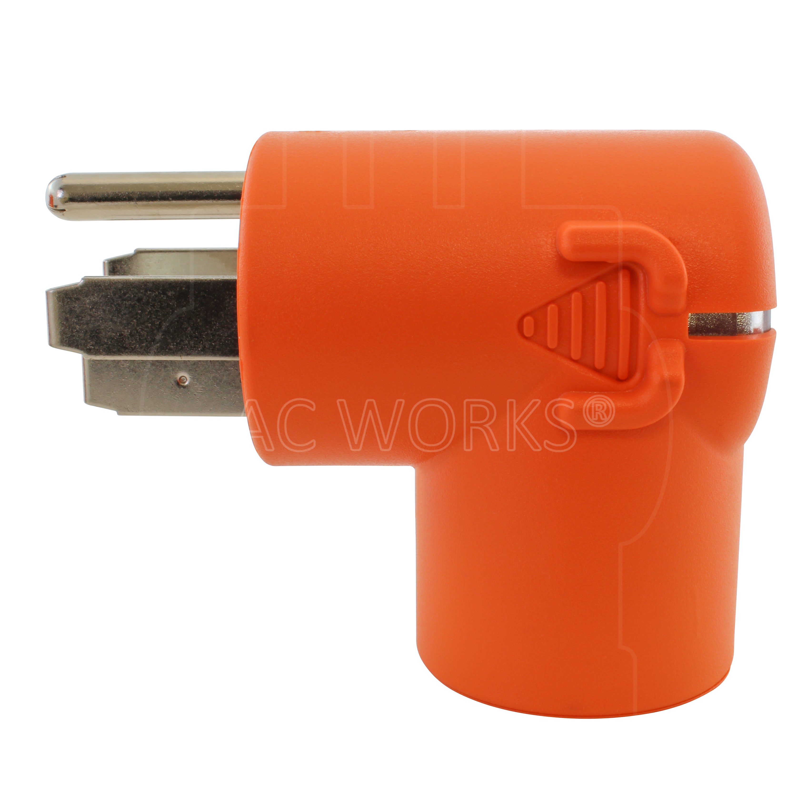 AC WORKS® [WD1450650] 50 Amp RV/ Range/ Generator 14-50 Plug to 6-50R 50Amp 250V Welder adapter