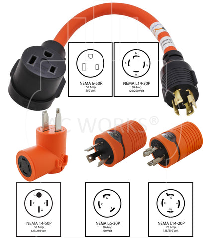 AC WORKS® [WDKIT01] Welder Adapter (6-50 Welder kits)