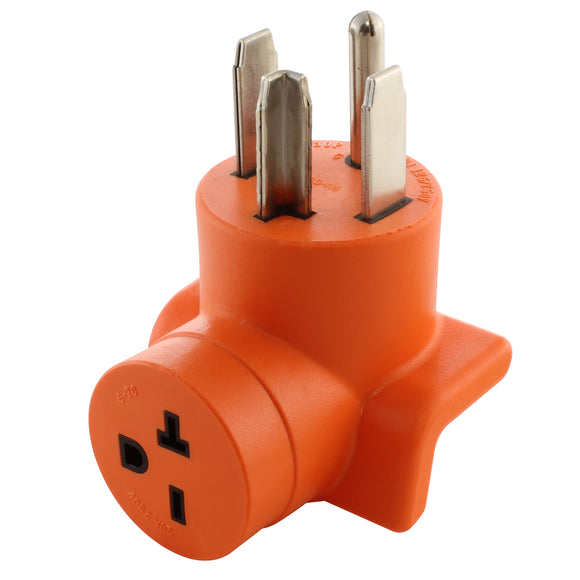 AC WORKS® Orange Dryer Outlet Adapter for Power Tools