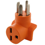 AC WORKS® Orange Compact Adapter