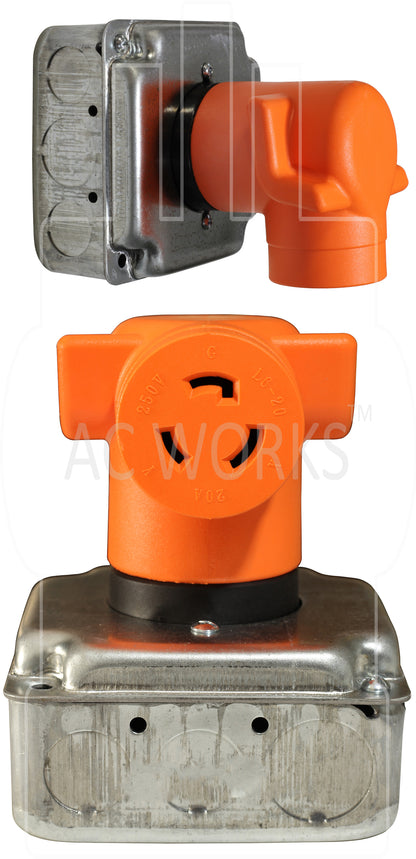 AD1430L620 Orange Dryer Outlet Adapter 