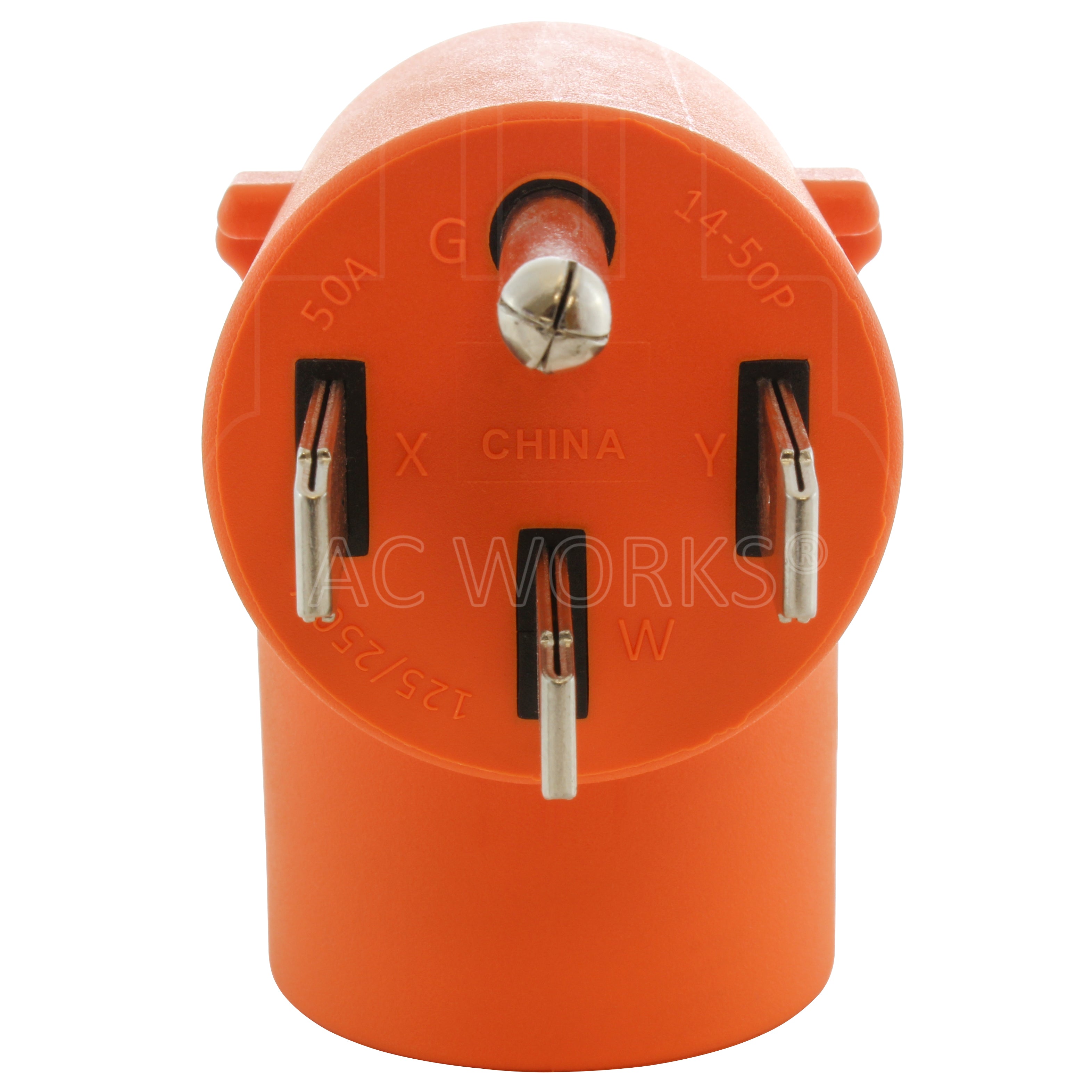 NEMA 14-50P 4-prong 50A 125/250V plug