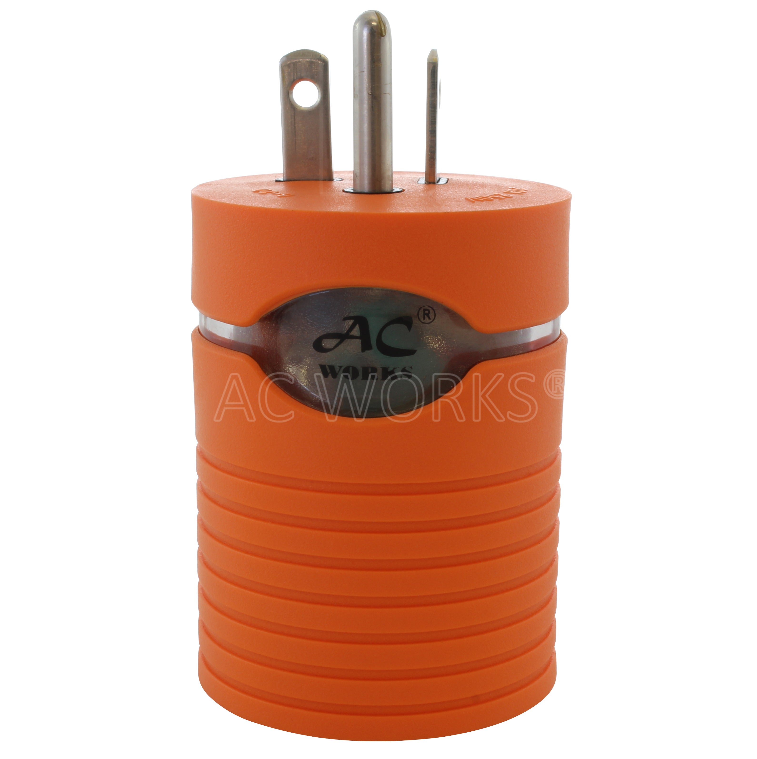 nomenclatur アデレット AC WORKS® NEMA 6-20P 20A 250V to L6-20R 20A 250V Locking Adapter