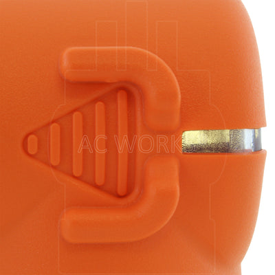 easy to grip adapter with power indicator