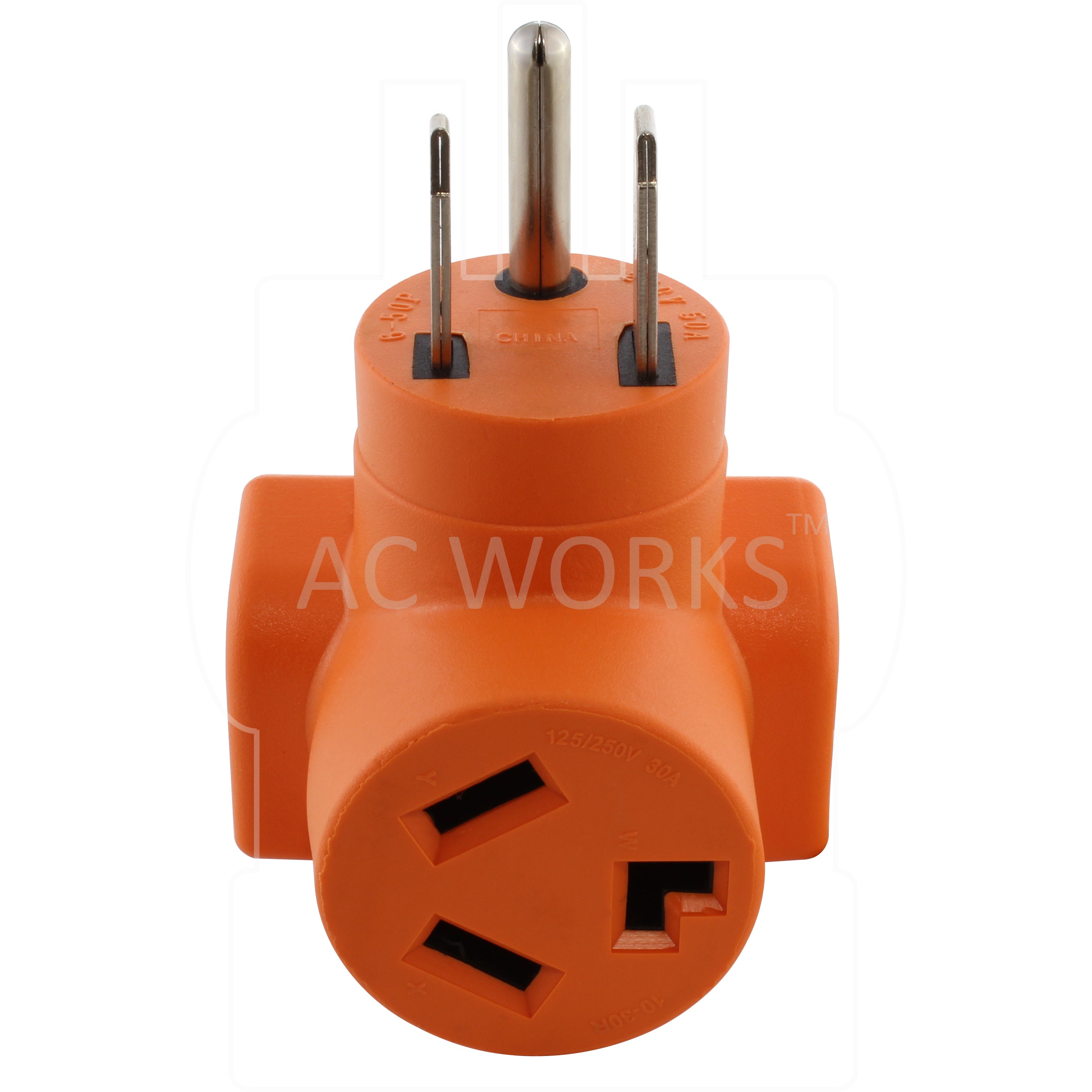 NEMA 10-30R 3-Prong 30 Amp Female EV Connector by AC WORKS®