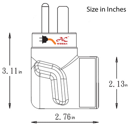 Compact Welder Outlet Adapter Specifications