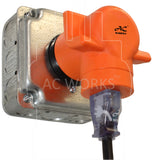 Right Angle Welder Outlet to HVAC Adapter for Power Tools