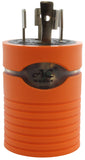AC WORKS® Brand Orange Barrel Adapter