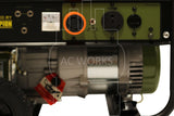 AC WORKS® Orange Generator 4-Prong 30 Amp Female Locking Connector ADL1420L1430