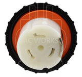 NEMA SS2-50R RV Locking Adapter by AC WORKS®