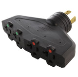 Power Distribution Unit Multi-Outlet Adapter for Generator to Household Use