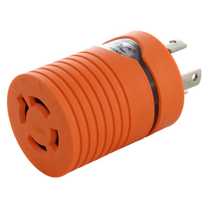 NEMA L14-30 Plug to NEMA L14-20 Connector Adapter