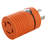 NEMA L14-30 Plug to NEMA L14-20 Connector Adapter