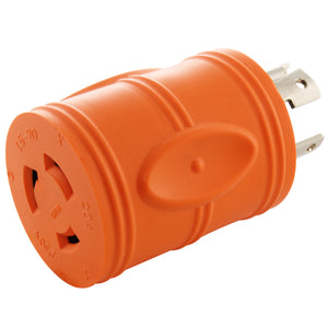 Locking Orange Compact Barrel Adapter by AC WORKS®