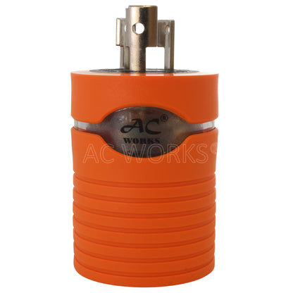 Orange Compact Adapter with Safety Grip by AC WORKS®