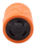 AC WORKS® NEMA L5-30R 30 Amp 3-Prong Locking Connector
