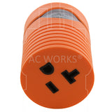 AC WORKS® NEMA 5-15/20 Household T-blade Connector