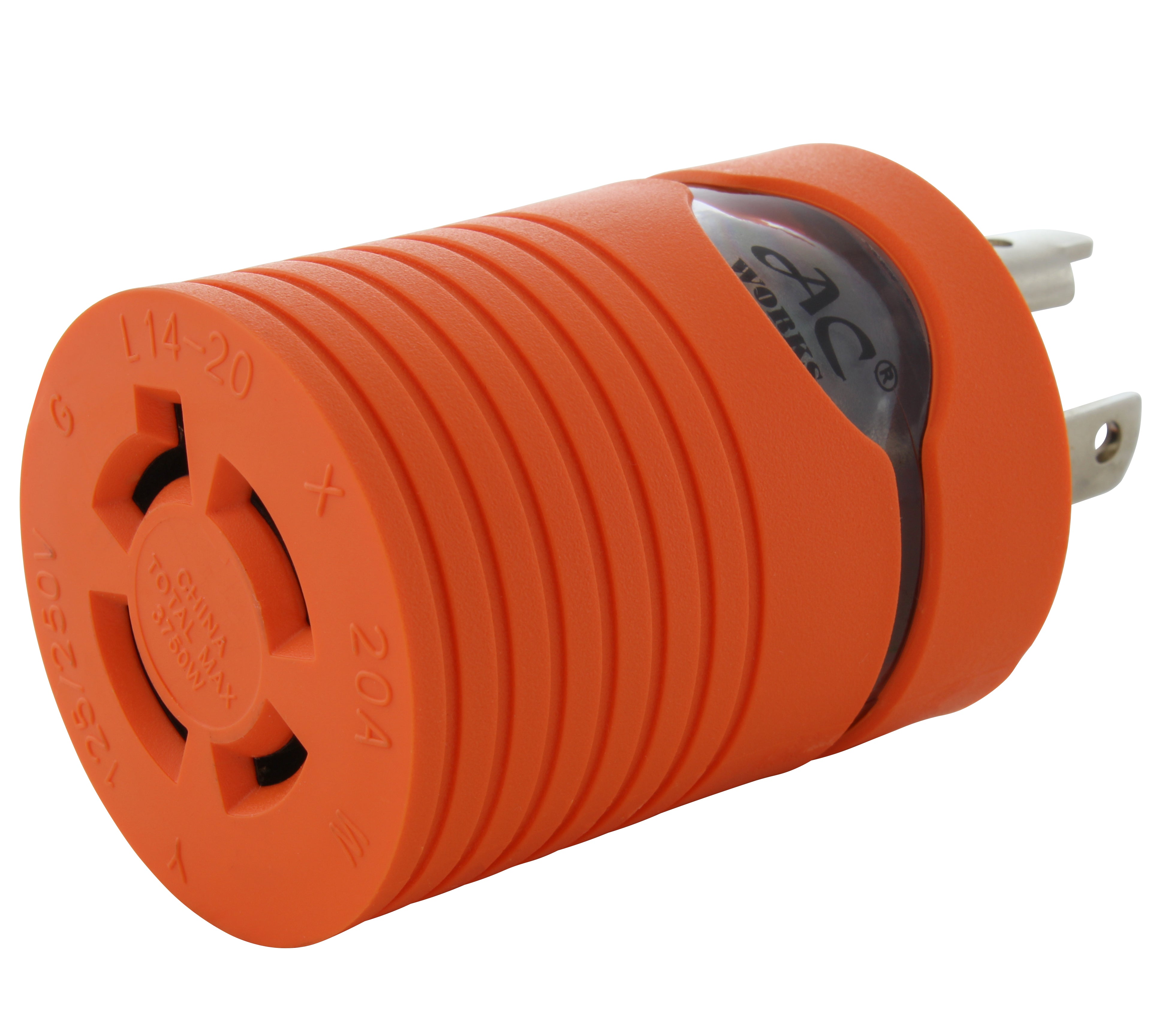 AC WORKS® Brand Locking Adapter 