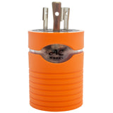AC WORKS® Brand Orange Locking Adapter