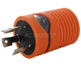 AC WORKS® Brand Adapter with Power Indicator Light