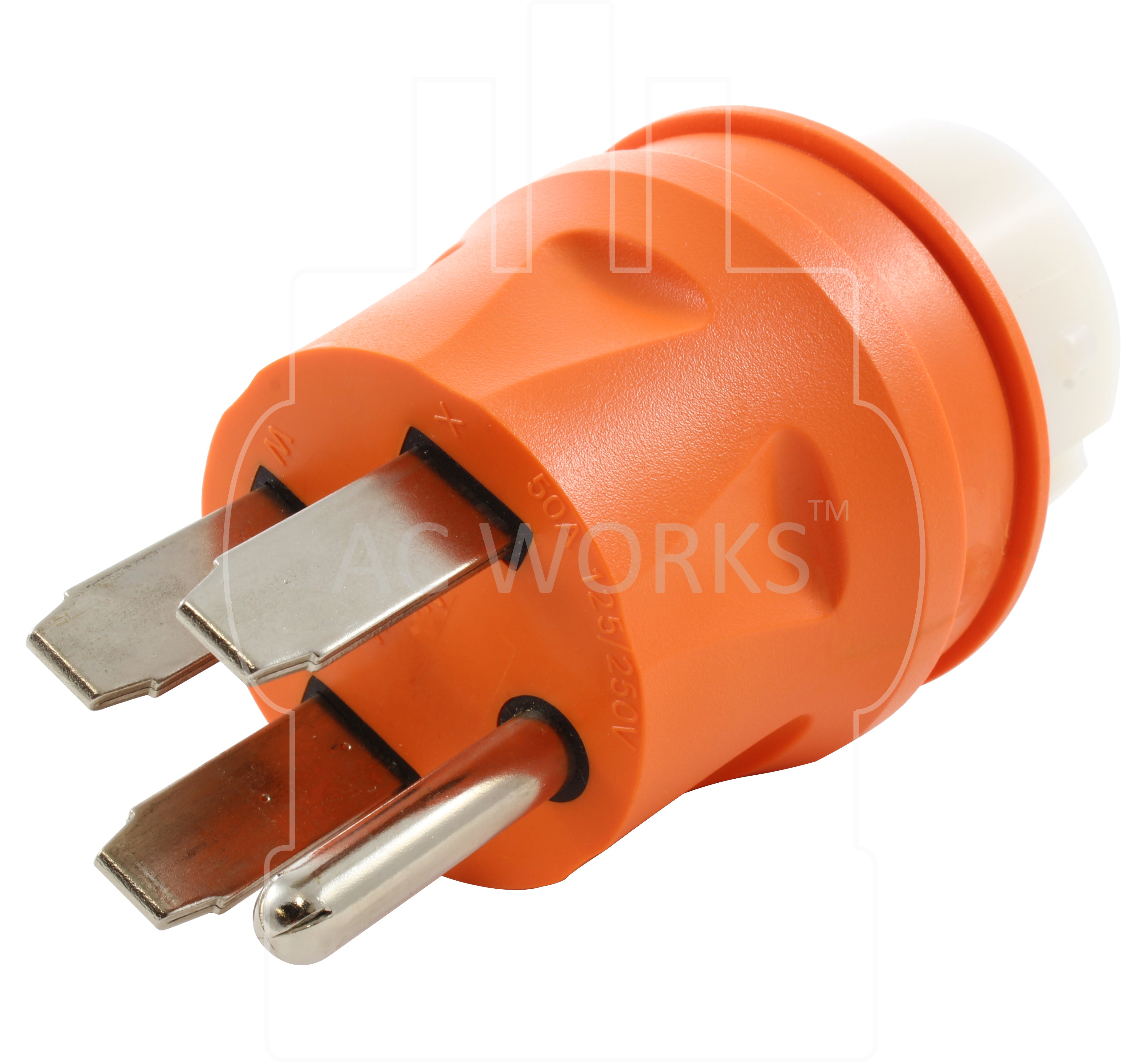 NEMA 14-50P, 50 Amp 125/250 Volt Plug