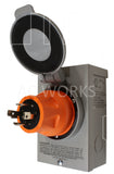 transfer switch inlet, twist lock adapter, temporary power adapter by AC WORKS™
