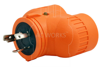 ADVL620L620 AC WORKS® NEMA L6-20p to L6-20R 3-Prong Locking Connector