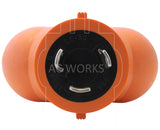 NEMA L6-30P 30 Amp 250 Volt Locking Male Industrial Plug