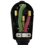 AC WORKS® [AS1450P] RV/Range/Generator 50 Amp NEMA 14-50P DIY Assembly Plug