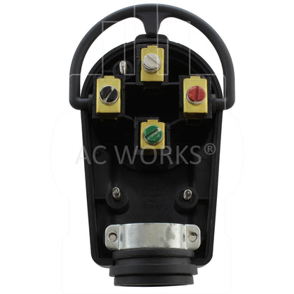 AC WORKS® [AS1450R] RV/Range/Generator 50 Amp NEMA 14-50R DIY Assembly Connector