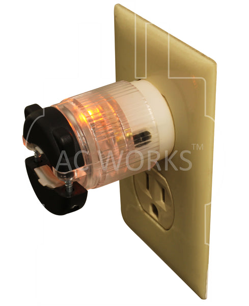 household plug with power indicator light