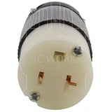 female connector assembly, DIY extension cord connector