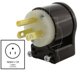 NEMA 5-15P assembly, 515 plug assembly, 15 amp household plug assembly, DIY household plug assembly,