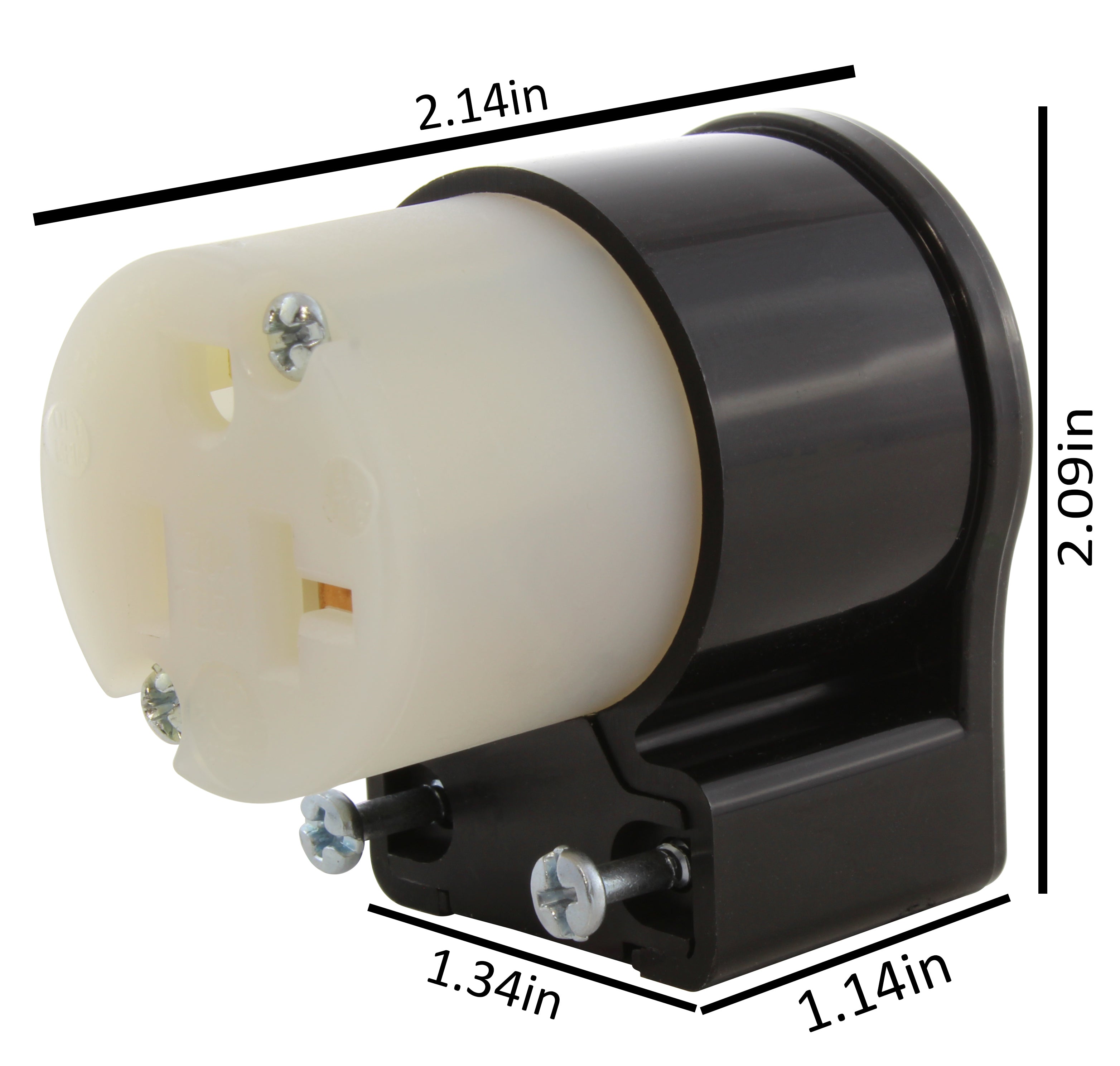 DIY 20 amp female connector, compact female connector